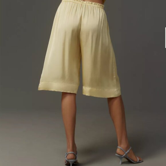 Brand New By Anthropologie Silky Culotte Shorts - Picture 4 of 5